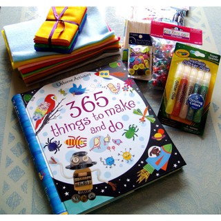 Sách thủ công cho bé 𝟑𝟔𝟓 𝐭𝐡𝐢𝐧𝐠𝐬 𝐭𝐨 𝐦𝐚𝐤𝐞 𝐚𝐧𝐝 𝐝𝐨 Usborne