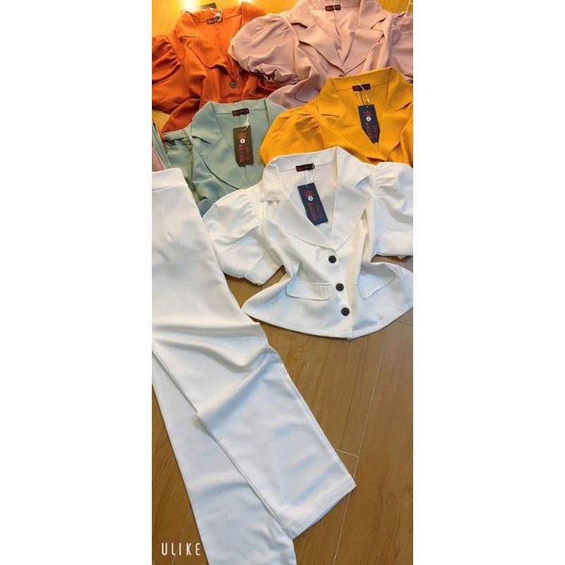 set áo croptop kèm quần 135k