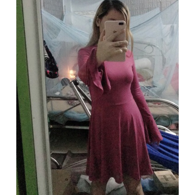 Pass đầm f21 tím hot trend size s