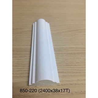 Phào chỉ nhựa Ps Hàn Quốc bảng 3,8cm trang trí tường thành dài 2,44m