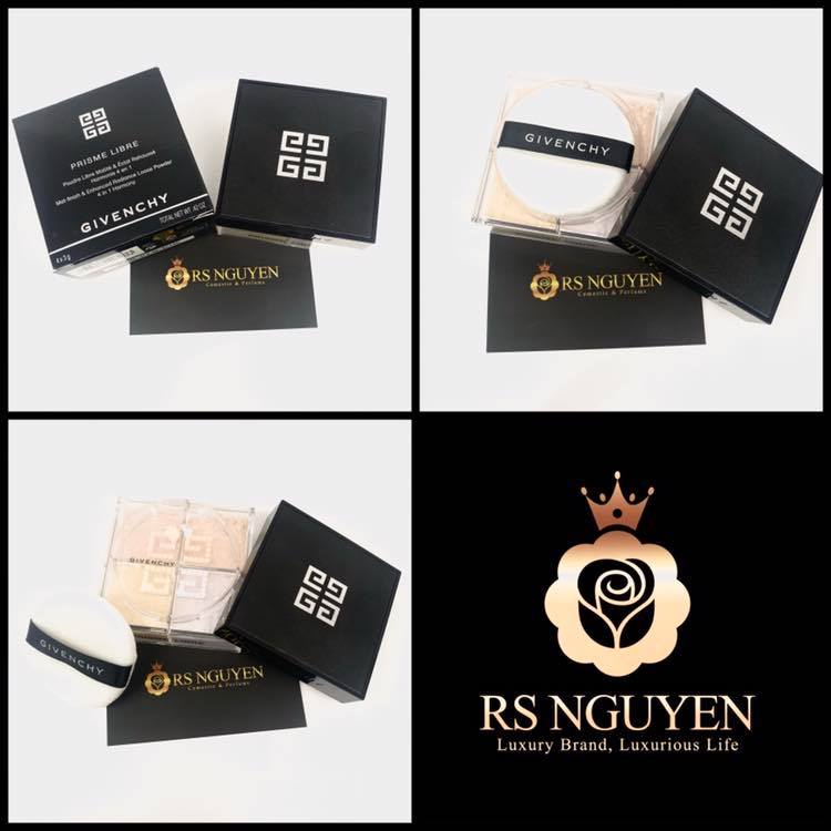 Rs Nguyen - phấn phủ bột Givenchy 4 ô