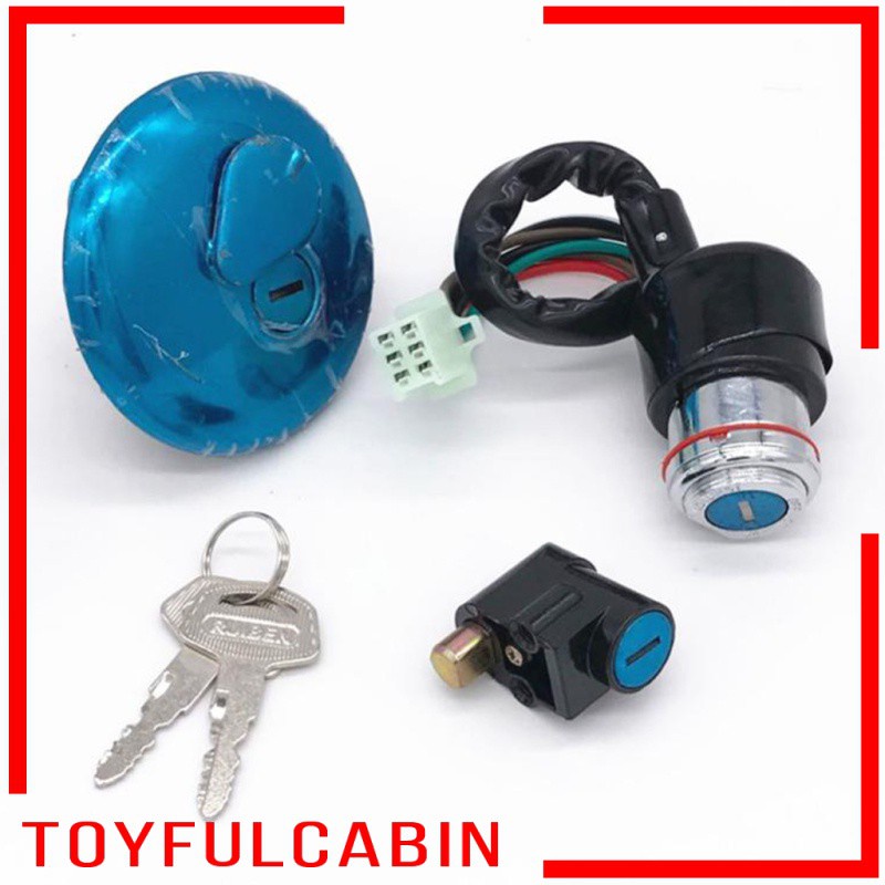 Bộ Ổ Khóa Khởi Động + Chìa Khóa Dành Cho Xe Mô Tô Suzuki GN125