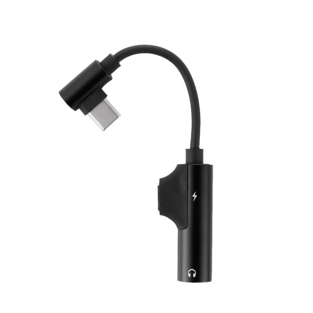 Dây Cáp Chuyển Đổi Cổng Type-C Sang Cổng 3.5mm Bằng Kim Loại Chuyên Dụng Cho Samsung S10 S9 Huawei Mate20