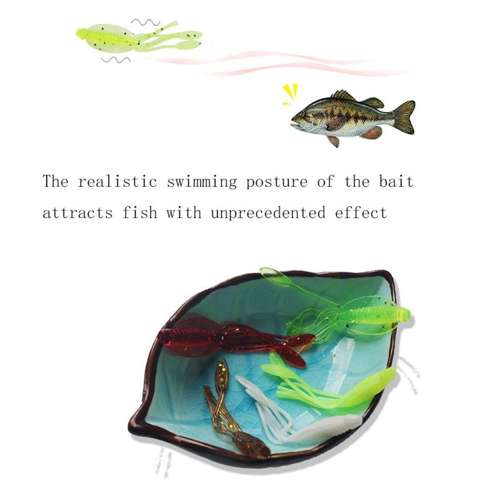 PISTA Mồi Câu Cá Giả Hình Bạch Tuộc Bằng Silicon Mềm 65mm