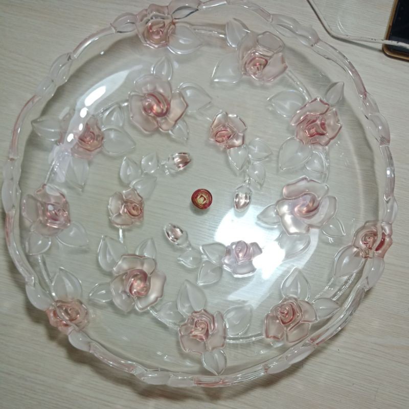 Khay thủy tinh vintage cao cấp (Đức)