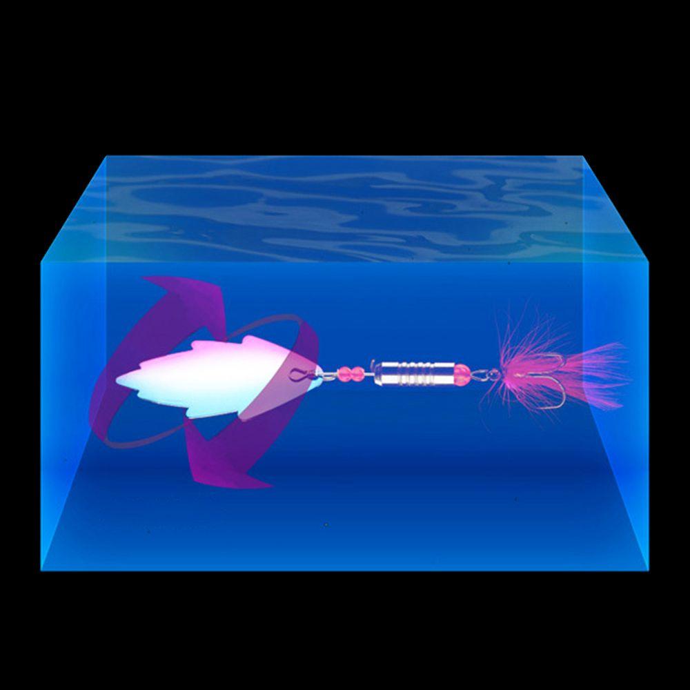 MYRONGVN Set 5 Mồi Câu Cá Giả Bằng Kim Loại Chuyên Dụng