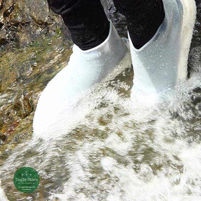 Bọc giày đi mưa silicon đàn hồi siêu bền - phụ kiện giày dép magic