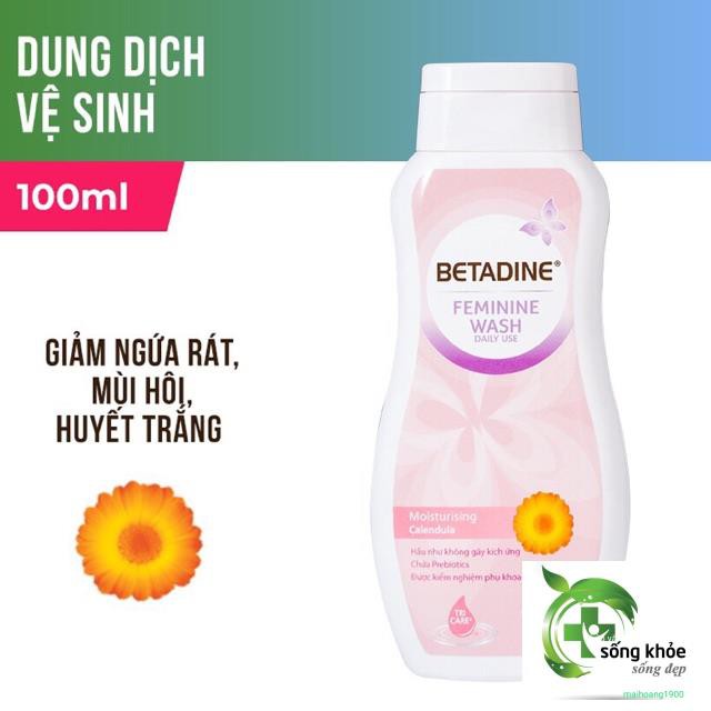 DUNG DỊCH VỆ SINH BETADINE FEMININE WASH