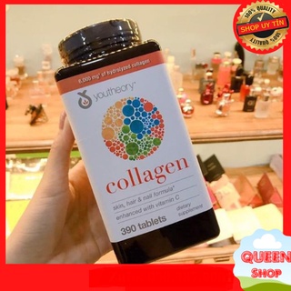 HÀNG CHÍNH HÃNG- Viên Uống Youtheory Collagen Advanced 390 Viên collagen thumbnail