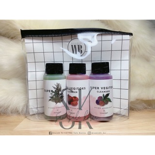Sữa rửa mặt rau củ Mini Set