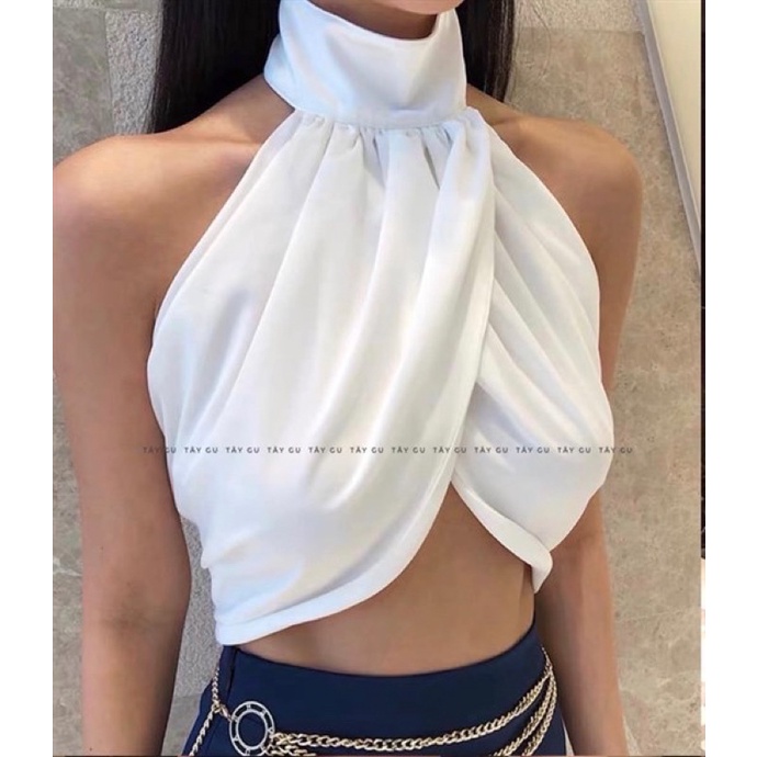 Áo Cổ Lọ Đổ Lưng Trơn - Tây Gu - AT2