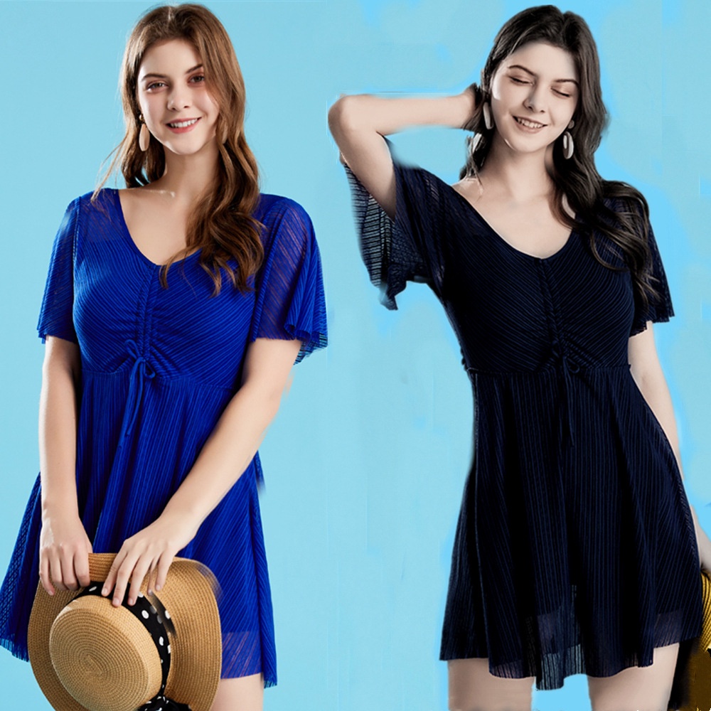 Bộ Đồ Bơi Một Mảnh Phối Lưới Che Phủ Bụng Cỡ Lớn Thời Trang Mùa Hè Cho Nữ | BigBuy360 - bigbuy360.vn