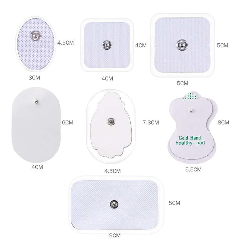 10/ 20 Miếng đệm điện cực mát xa châm cứu toàn thân