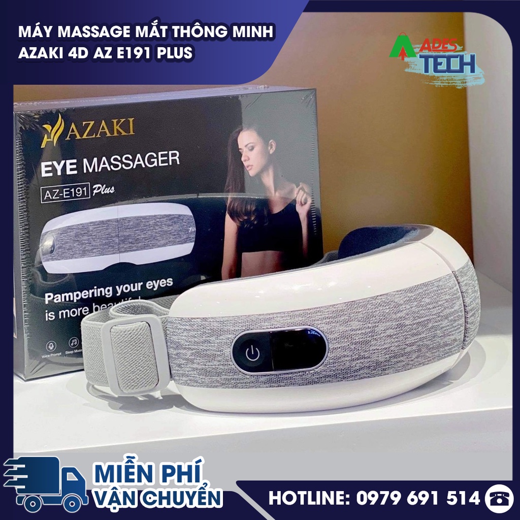 Máy Massage Mắt Thông Minh AZAKI 4D AZ E191 Plus