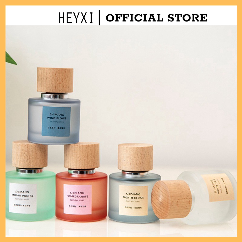 Nước hoa shimang vỏ mờ nắp gỗ cực sang trọng 50ml SNHG2