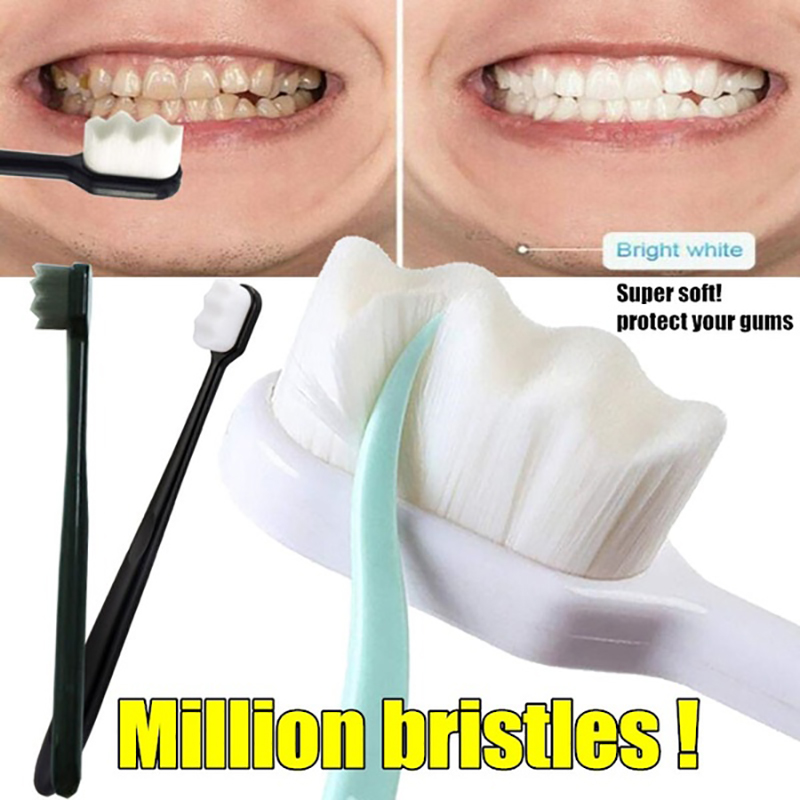 Bàn chải đánh răng siêu mịn thân thiện với môi trường cho người lớn