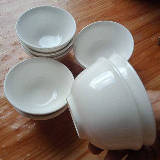 [Gốm sứ trắng] Chén sứ trắng nước mắm lồng sâu