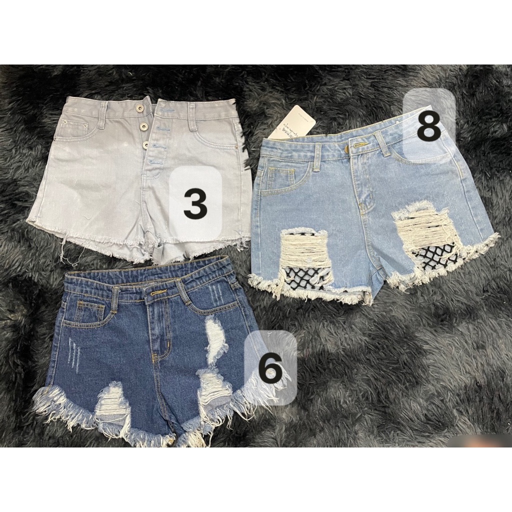 Quần short jean QC new, cá tính, không sợ bay màu, dãn jean