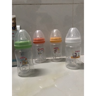 Bình sữa cổ rộng Dolphin 200ml- 300ml ( TẶNG núm siêu mềm - bàn chải cho bé)