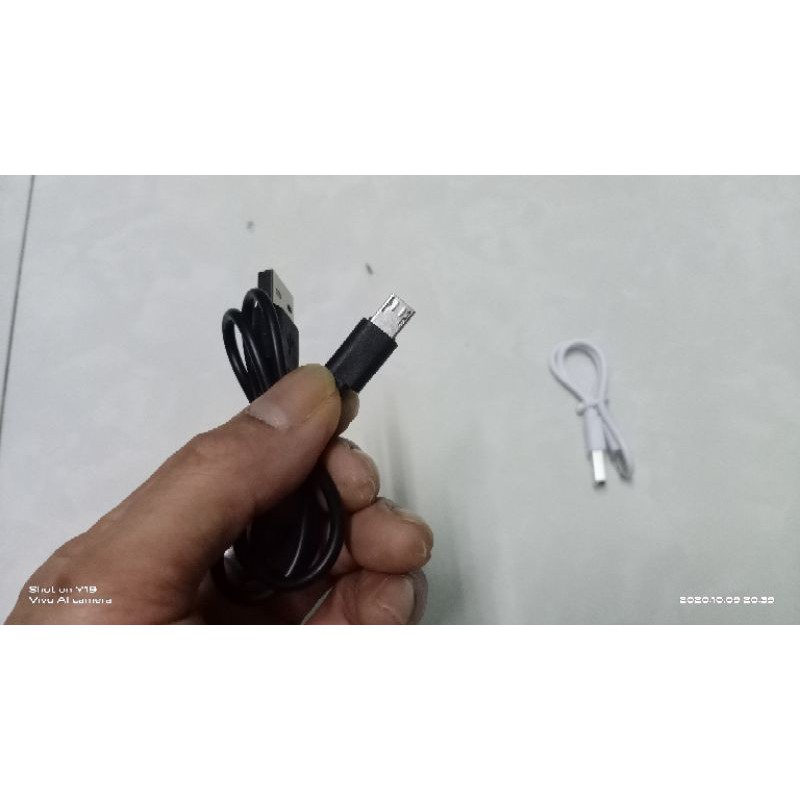 Cáp sạc micro USB chân dài cho đồng hồ định vị Q12, Y92...