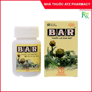 BAR Actiso - Viên uống mát gan lợi mật, giải độc