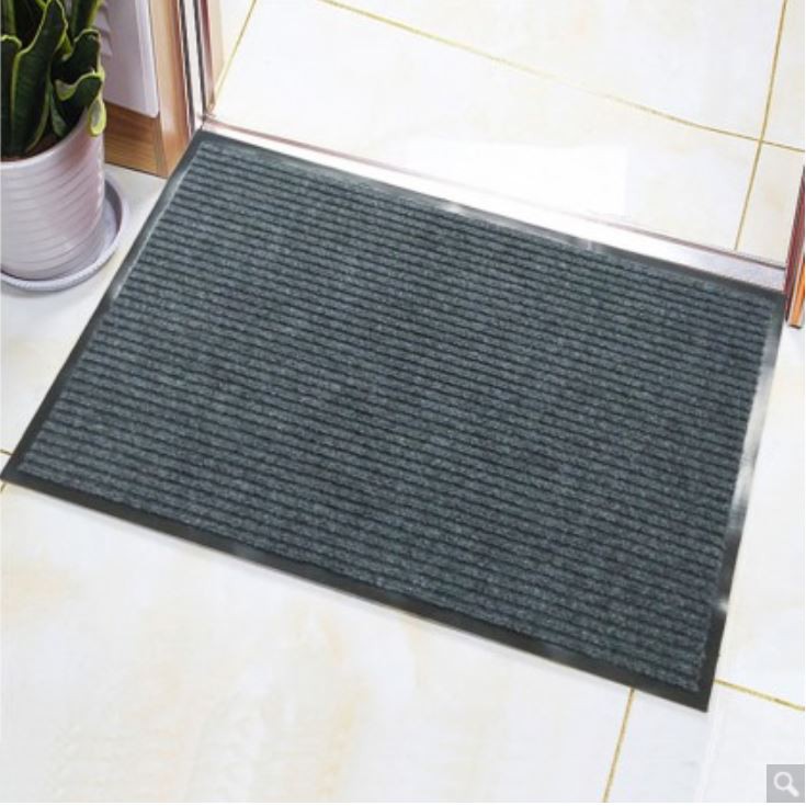 THẢM CHÙI CHÂN NỈ 60x90cm ĐẾ CAO SU CHỐNG TRƠN TRƯỢT, THAM CHÙI CHÂN SỢI LEN,