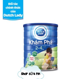 Tặng đồng hồ điện tử - sữa bột ducth lady khám phá lon 1500g