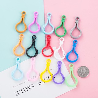 Móc khóa dấu hỏi nhựa nhiều màu