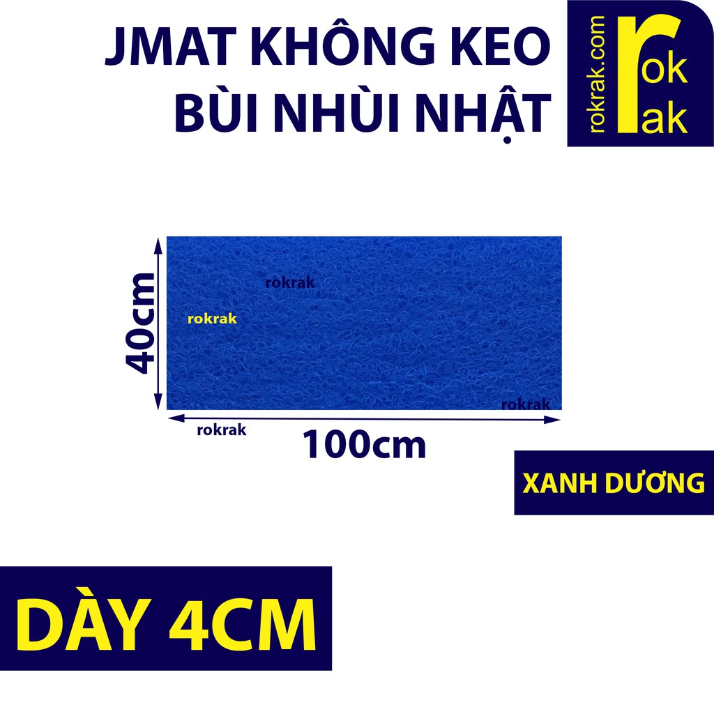 Jmat Bùi Nhùi Không keo tấm 40x100cm lọc vi sinh hồ cá cảnh