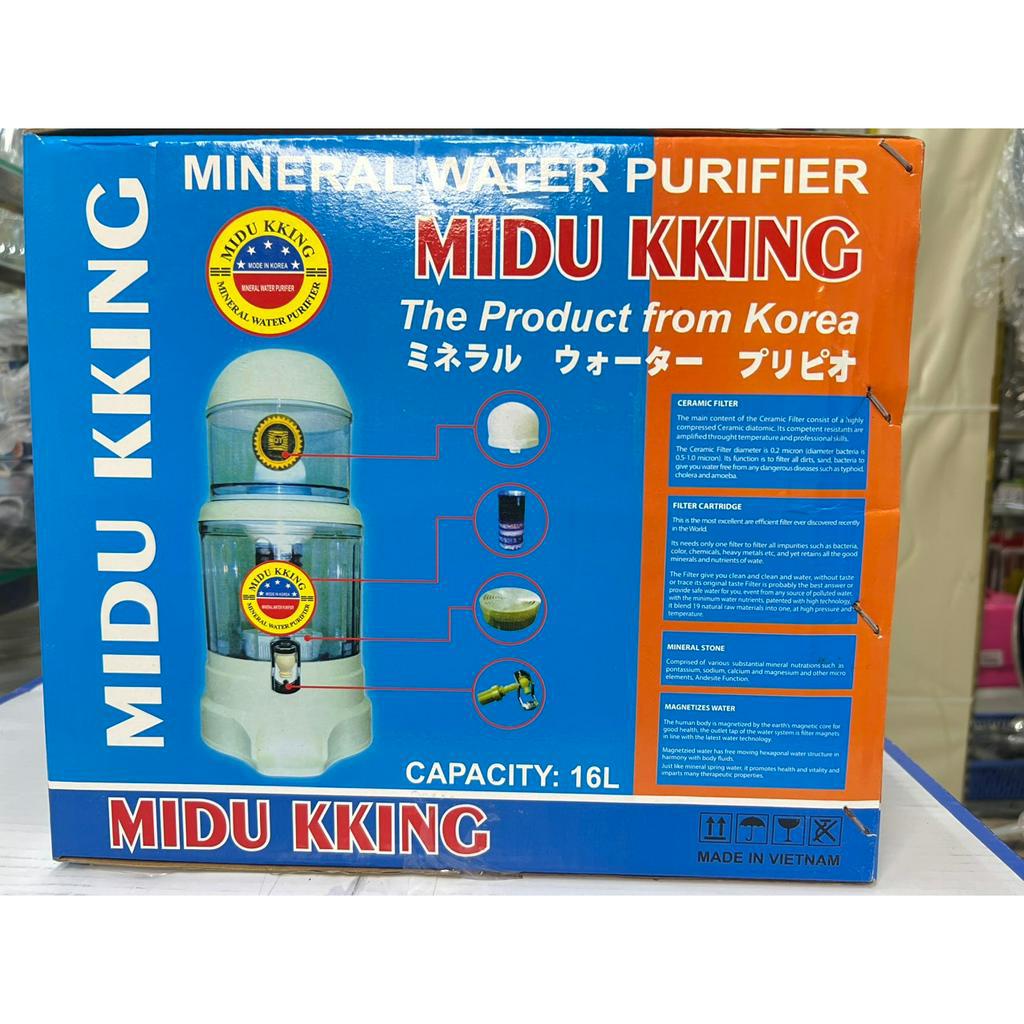 Bình lọc nước 16 lít MIDU KKING