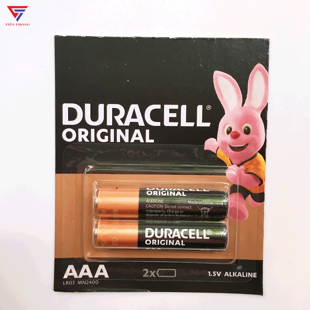 Combo 5 Vỉ Pin AAA Duracell Alkaline Chính Hãng