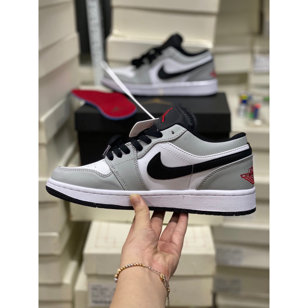 Giày thể thao Air Jordan 1 Low JD LIGHT SMOKE GREY full box 1.1 [ Mã NJT3 ] - Diferrent.store_ | BigBuy360 - bigbuy360.vn