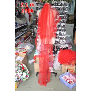 Voan cô dâu chấm đấtTH