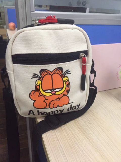 Túi vải mèo ulzzang