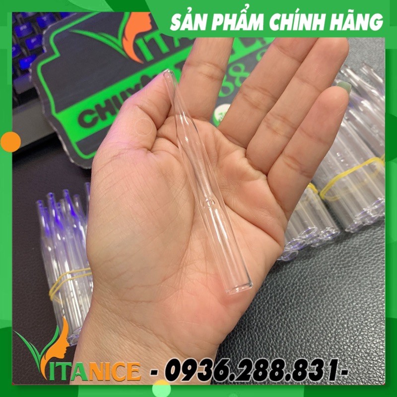 Ống Hút Bã Nhờn Dùng Cho Spa ( thủy tinh có lỗ) Combo 10 ống | BigBuy360 - bigbuy360.vn