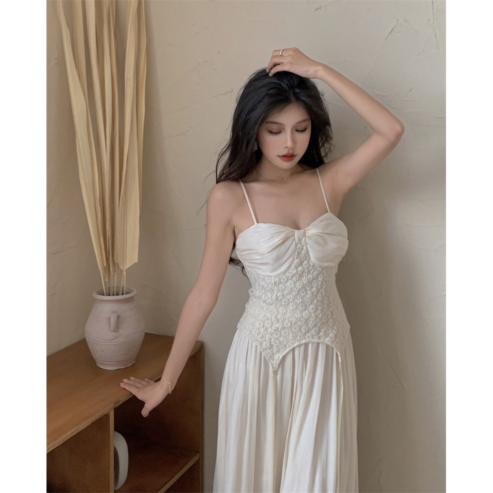 Jane's Đầm vintage công chúa thiết kế mỹ nhân ngư nhẹ nhàng thanh thoát C052