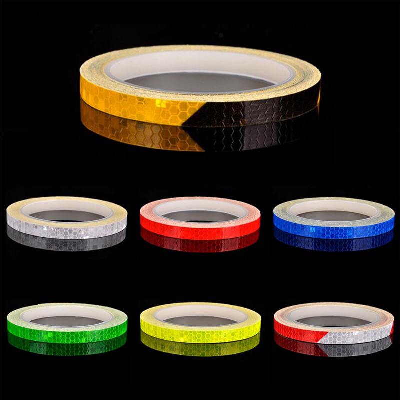 Dây sticker trang trí cho vành bánh xe đạp xe tải xe máy 1cmx800cm