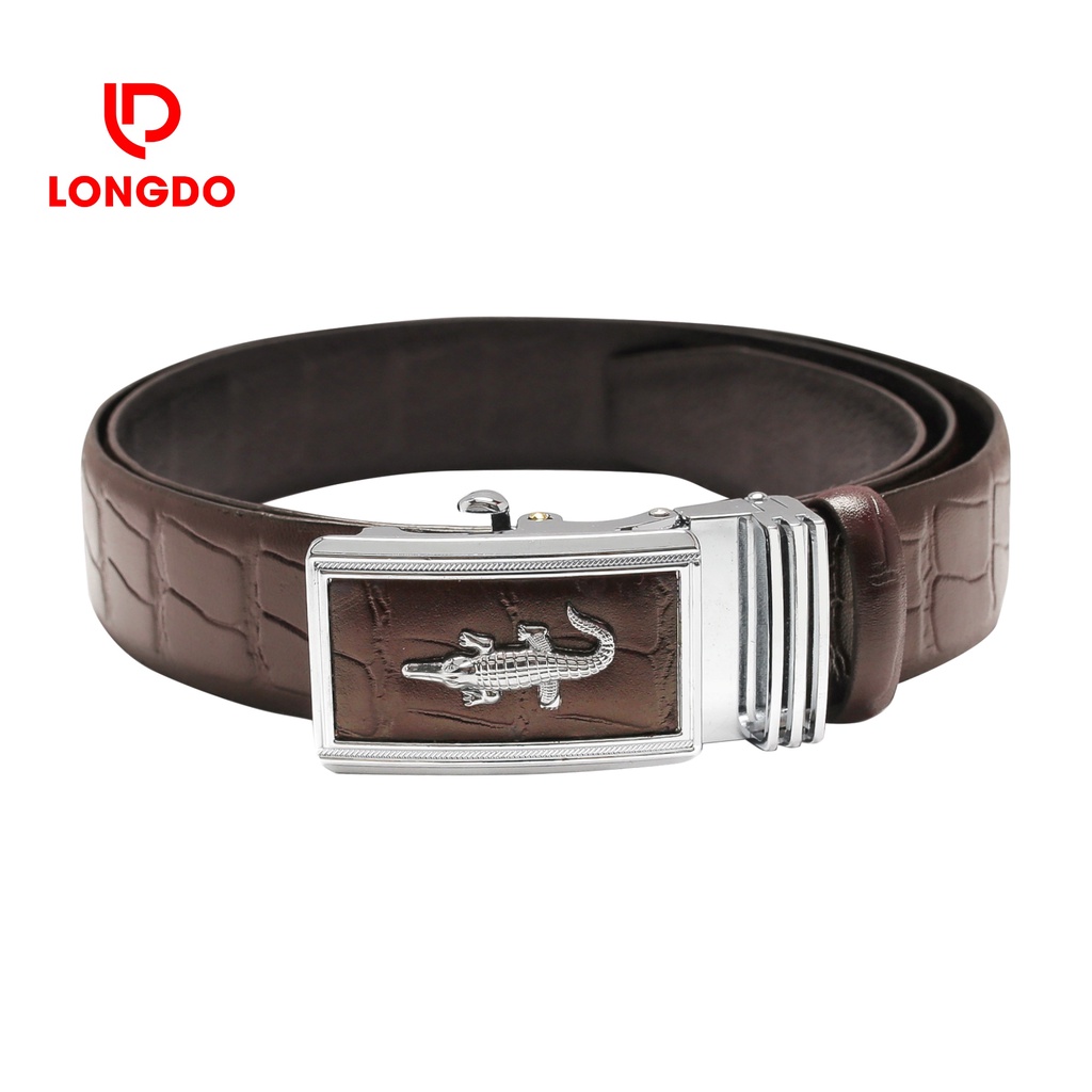 Thắt lưng nam đẹp - Cam kết 100% da bò thật - Bảo hành 5 năm - Thương hiệu uy tín Longdo Leather - TL01
