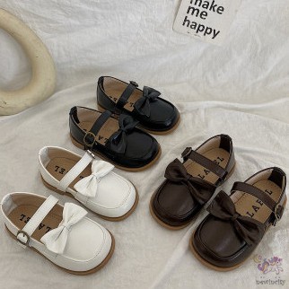 Giày búp bê đính nơ phong cách Hàn Quốc cho bé gái