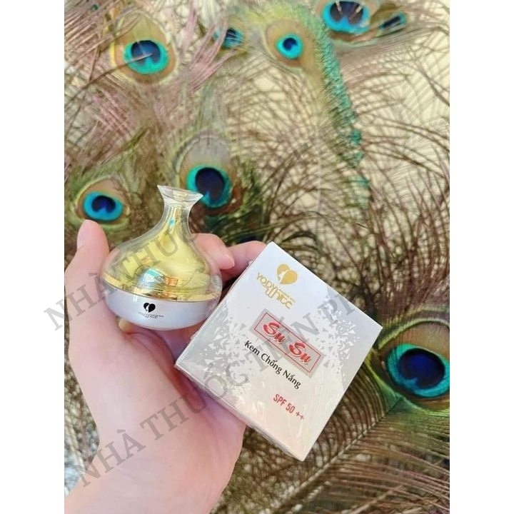 Kem chống nắng Su Su SPF 50++ dành cho da khô Yody White Phương Anh Hộp 10G