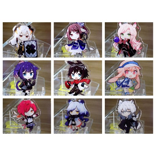 (Mica trong acrylic) Móc khóa Arknights quà tặng xinh xắn dễ thương in hình anime chibi nhiều mẫu M05