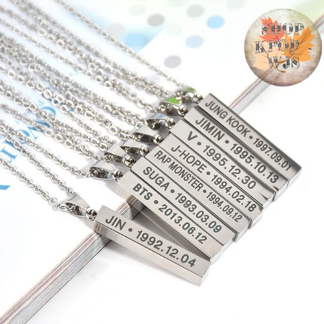 Dây chuyền thỏi BTS