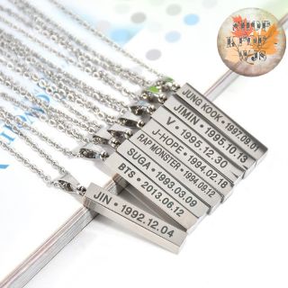 Dây chuyền thỏi BTS