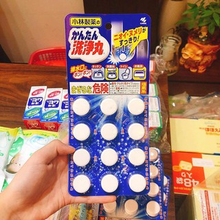 Viên thông tắc Đường ống, Bồn cầu, Lavabo - Nhật Bản (12 viên)