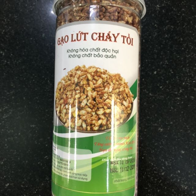 Gạo lức sấy tỏi