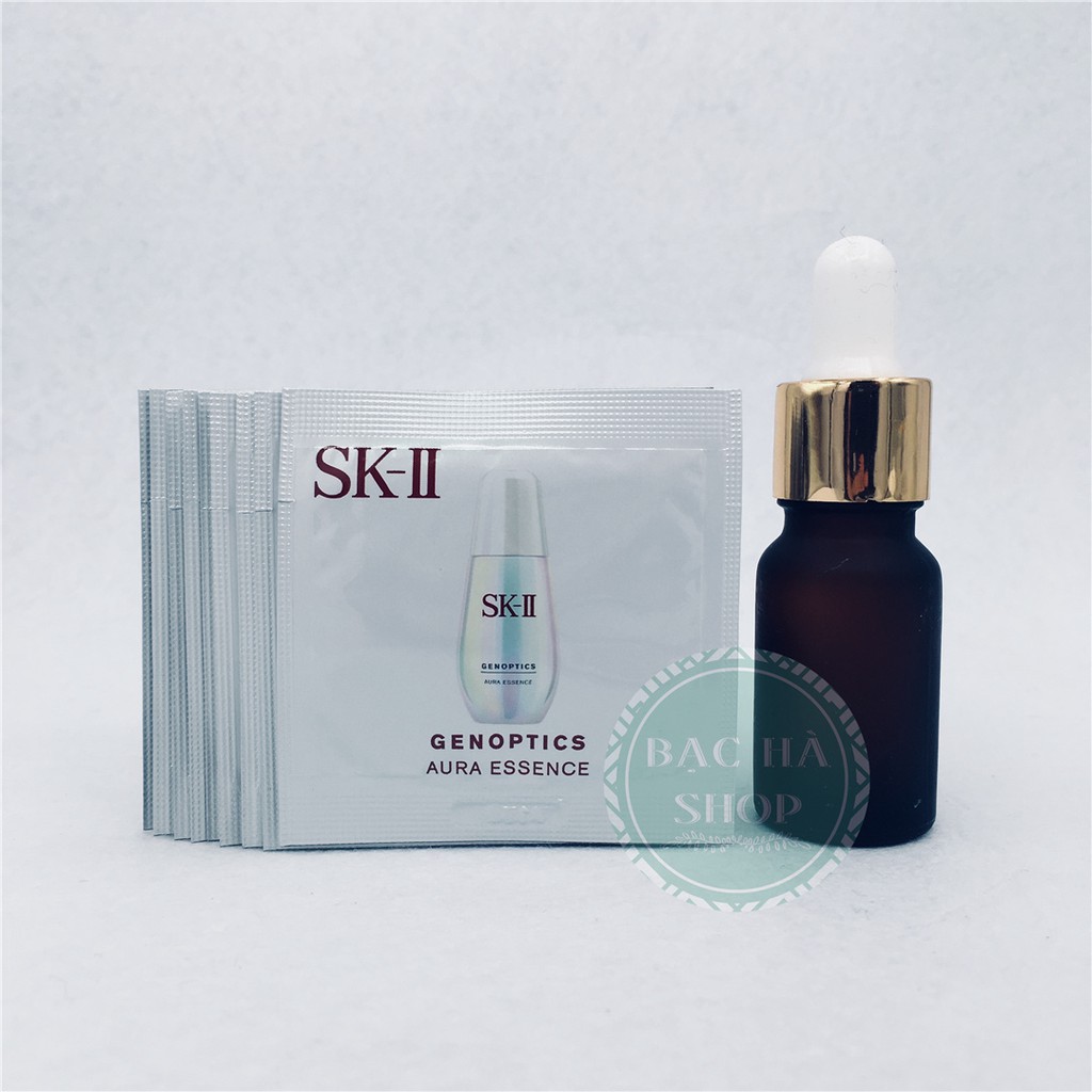 SK II / SK-II / SK2 Set Gói Tinh Chất Trắng da Genoptics Aura Essence 7ml (0.7ml x 10 gói)