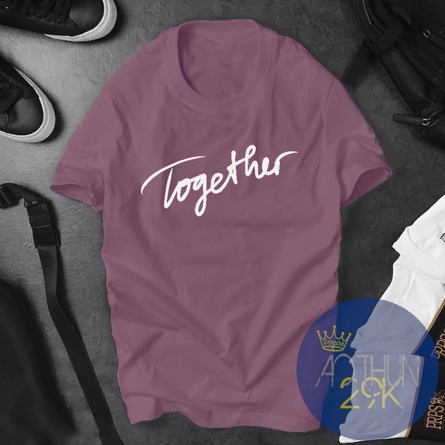 ALBUM 634 - ÁO THUN UNISEX TYPO TOGETHER SIÊU ĐỘC