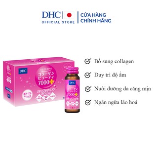 [Mã COSDHCOS giảm 8% đơn 250K] Collagen nước DHC Collagen Beauty 7000 Plus (10 Lọ)