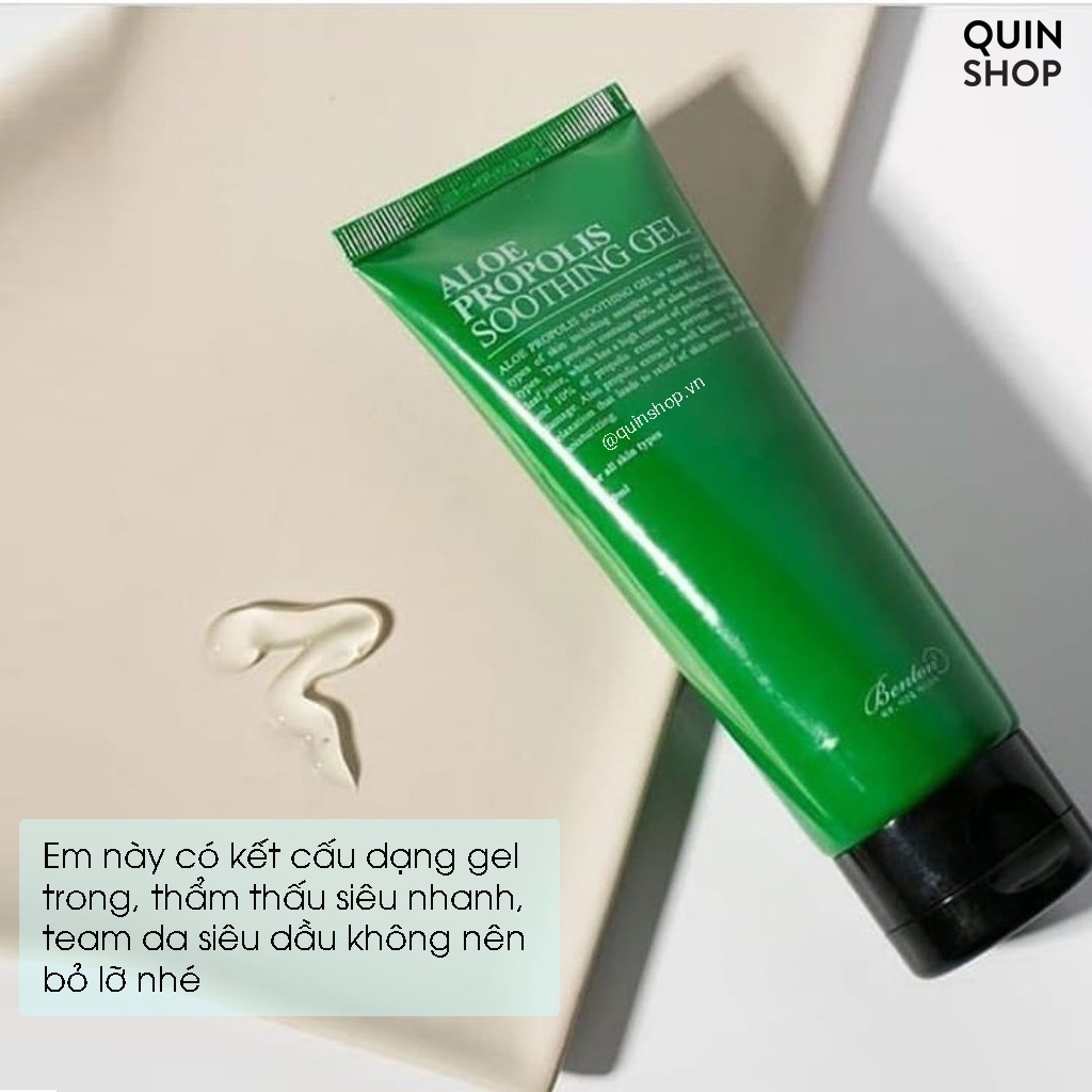 Gel Dưỡng Làm Dịu Da Lô Hội Benton Aloe Propolis Soothing Gel