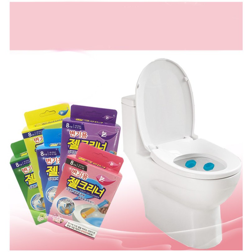 Gel cho nhà vệ sinh  KHỬ TRÙNG, KHỬ MÙI, DIỆT KHUẨN toilet tiện dụng thông minh